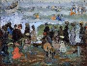 Maurice Prendergast After the Storm Spain oil painting artist